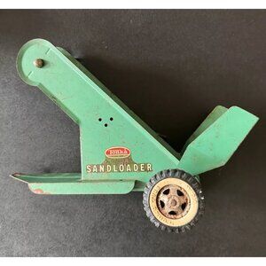 Vintage Tonka Sandloader In Green Color.